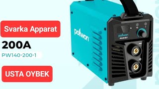 pollwon PW140-200-1 Svarka Apparat Qandayligini Bilib Olamiz...