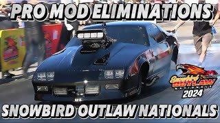 Pro Mod Eliminations! | Snowbird Outlaw Nationals!