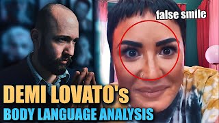 Demi Lovato's Body Language Reveals the TRUTH of Her Apology | Nonverbal Analyst Reacts