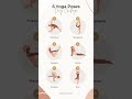 6 Yoga Poses Challenge #shorts