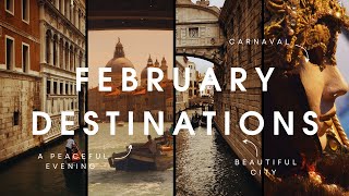 Jet-Set into February Bliss: Top 12 Dream Destinations | GlobeGliders Travel Guide 🌍✈️