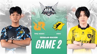 RRQ Hoshi vs ONIC GAME 2 MPL ID S15 | ONIC vs RRQ