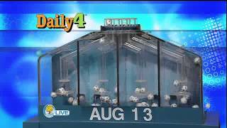 Michigan Lottery Midday Draws for August 13, 2014
