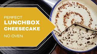 Lunchbox cheesecake recipe| no oven| with ingredients available at home| homemade cheesecake