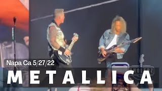 METALLICA - Full Concert | Setlist Stamps| Live | HD | BottleRock Napa Valley 2022 | Napa Ca 5/27/22