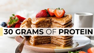 COTTAGE CHEESE PANCAKES | high protein breakfast recipe