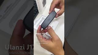 Ulanzi J12 unboxing - wireless microphone