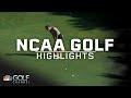 NCAA Golf Highlights: Blessings Collegiate Invitational, Round 2 | Golf Channel