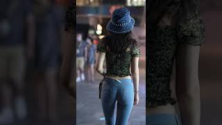 Cute Girl on Street Touch your Heart 177
