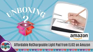 An Affordable ReChargeable Light Pad from ELICE (A4 Cordless Light Pad) 💎 diamond painting 💎