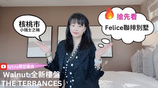 【Walnut核桃市全新樓盤06/13/2024】Felice社區聯排別墅搶先看