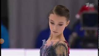 アンナシェルバコワ　Anna  Shcherbakova　Russian National　ロシア選手権　SP