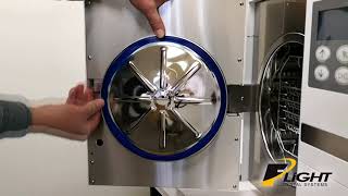 Flight Autoclaves    Clave16, Clave23 and ClaveB   How to Change the Door Gasket