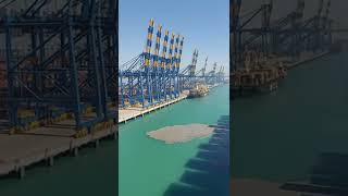 Adani Mundra Port handled APL RAFFLES 398 mtr. on 28th Jan 2022