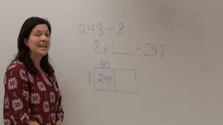 Division Using an Open Array