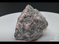 rhodonite is a pink manganese silicate mineral