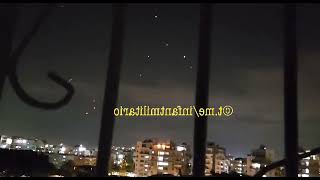 🔴 Israeli air defense work over Tel Aviv 🔴 Iran Attack Israel | Israel now live