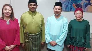 MALAYSIAN AMBASSADOR DATO' ABDUL MALIK MELVIN CASTELINO, HIS DEPUTY \u0026 COUNSELORS ON BUBUR LAMBUK