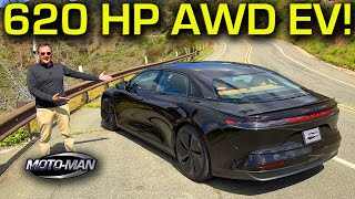 Lucid Air Touring:  Less Power. Less Money. Still Crazy Fast.