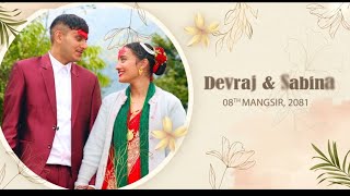 Wedding Highlights video Devraj \u0026 Sabina