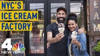 The Inside Scoop on the  Ample Hills Creamery's New NYC Ice Cream Factory