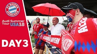 Uli Hoeneß signs autographs and serves free beer | USA - Day 3