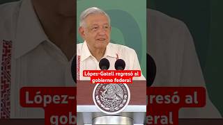 AMLO confirma que López-Gatell regresó al gobierno federal #lamañanera