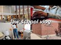 LAW SCHOOL VLOG: readings, being social, and trying to balance it all in law school