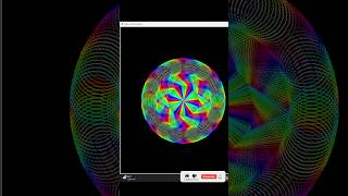 Python Turtle Graphics 7 | multi colors designs new design with python Turtle #pythontutorial