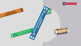 Brigs High Performance Pipe marking and Process labelling solutions