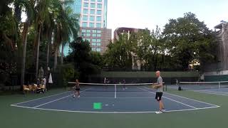 mixed doubles  nat g vs angie mark British Club 2019