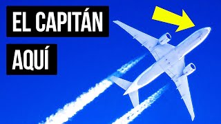 Por qué el capitán del avión siempre se sienta a la izquierda