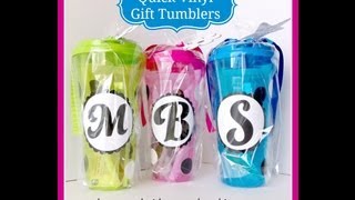 CTMH Close to My Heart Artbooking Vinyl Cricut Tumblers