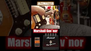 JAZZMASTERでMarshall Guvnor vs BOSS DS-2🎸#マーシャル #ガバナー #ジャズマスター #seabird #shorts