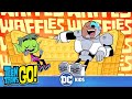 Teen Titans Go! KARAOKE | Waffles Waffles Waffles | DC Kids