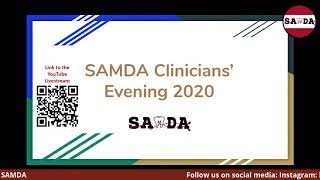 SAMDA Virtual Clinicians' Evening