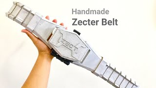 Handmade Kamen Rider Punch/Kick Hopper Belt from Cardboard | DX Hopper Zecter