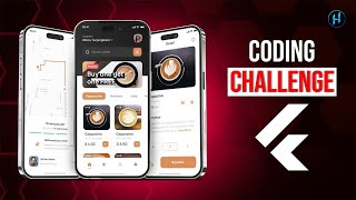 Flutter Coding Challenge | Coffee App UI (Livestream)