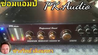 PE101 ซ่อมแอมป์ขยาย PK Audio รุ่น 2000 W มอสเฟท