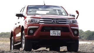 【動画】トヨタ・ハイラックス 試乗インプレッション 試乗編