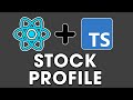 React TypeScript 2023 - 21. Company Profile/TTM