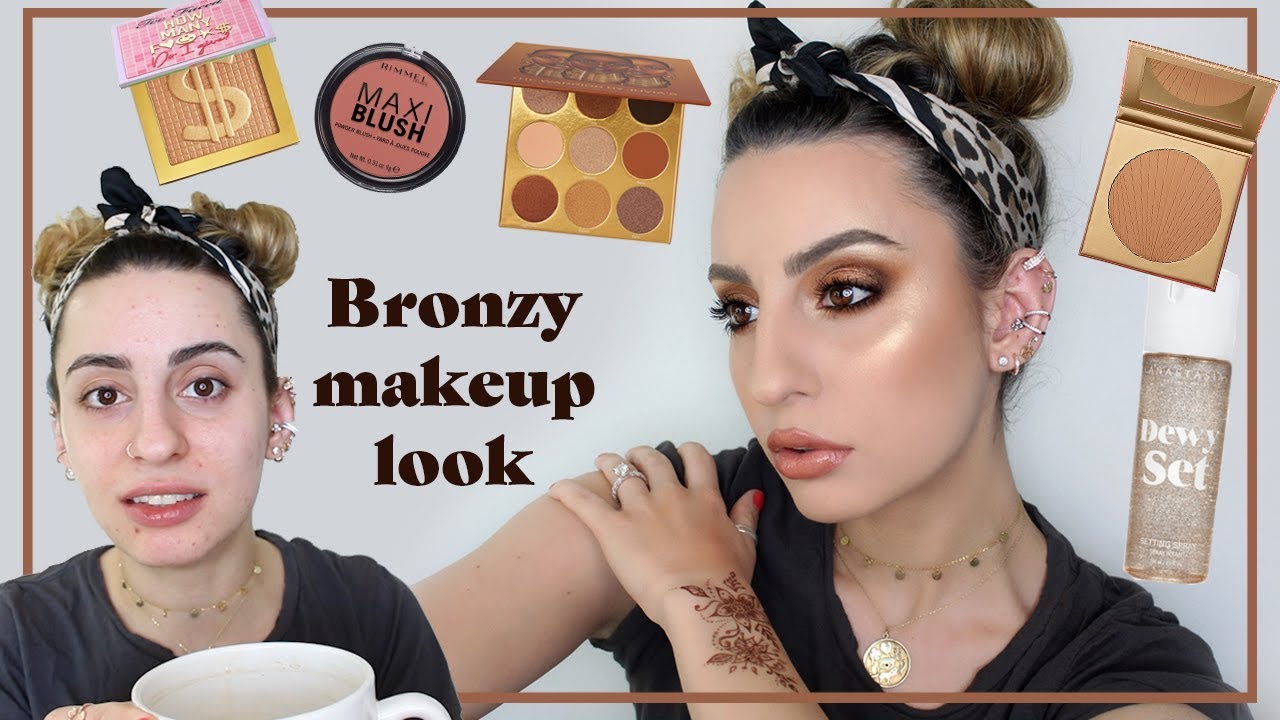 Bronzy Makeup Tutorial Youtube