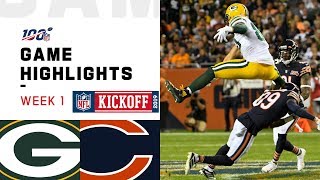 Packers vs. Bears Week 1 Highlights | NFL 2019
