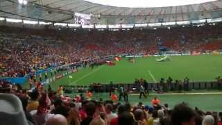 Belgian anthem at Maracanã