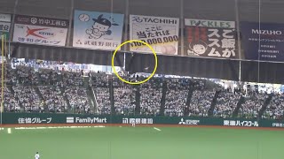 ソフトバンク 山川穂高 2打席連続満塁ホームランの2本目 第3号　西武 vs ソフトバンク　2024年4月13日(土)