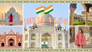 We Somewhere  | INDIA Vlog เที่ยวอินเดีย🇮🇳 ทัชมาฮาล ชัยปุระ อัครา เดลี 🕌✨