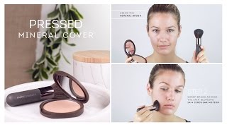 HOW TO: Pressed Mineral Cover by Nude by Nature
