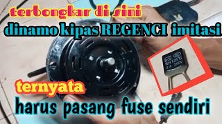 cara memasang fuse kipas angin REGENCY tanpa membongkar gulugan.kipas angin @abi.teknisi