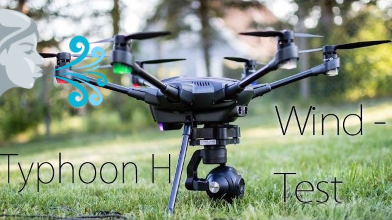 Yuneec Typhoon H - Erster Testflug / Windtest 💨 So Gut Fliegt Er Bei ...