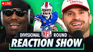 Bills Beat Ravens, Eagles \u0026 Saquon Roll \u0026 Chiefs = Inevitable | NFL Divisional Reactions